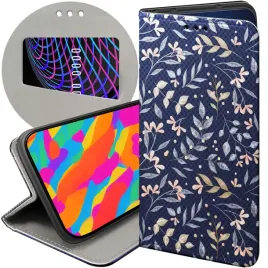 etui-z-klapka-do-iphone-14-wzory-floral-botanika-bukiety-futeral-pokrowiec