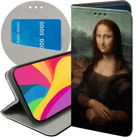 etui-z-klapka-do-xiaomi-redmi-note-8t-wzory-leonardo-da-vinci-mona-lasiczka