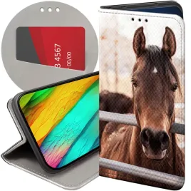 etui-z-klapka-do-iphone-12-mini-wzory-konie-kuce-pegazy-futeral-pokrowiec