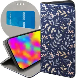 etui-z-klapka-do-oppo-a17-wzory-floral-botanika-bukiety-futeral-pokrowiec