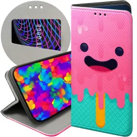 etui-z-klapka-do-xiaomi-poco-c40-wzory-candy-cukierki-slodycze-slodkie-case