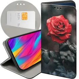 etui-z-klapka-do-motorola-moto-e6-plus-wzory-roza-z-roza-rose-futeral-case