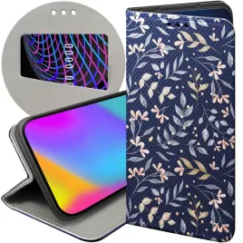 etui-z-klapka-do-motorola-moto-g52-wzory-floral-botanika-bukiety-futeral