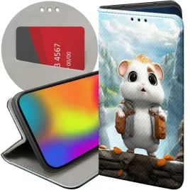 etui-z-klapka-do-xiaomi-redmi-note-8t-wzory-chomiki-szynszyle-myszowate