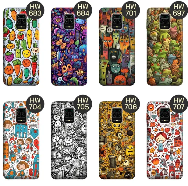 etui-do-xiaomi-redmi-note-9-pro-9-pro-max-note-9s-wzory-doodle-potwory-dedykowany-model-redmi-note-9-pro