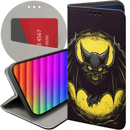 etui-z-klapka-do-motorola-moto-g42-wzory-nietoperz-bat-futeral-pokrowiec