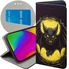 etui-z-klapka-do-xiaomi-poco-c40-wzory-nietoperz-bat-futeral-pokrowiec-case