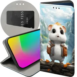 etui-z-klapka-do-realme-8-5g-wzory-chomiki-szynszyle-myszowate-futeral-case