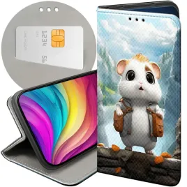 etui-z-klapka-do-apple-iphone-13-14-wzory-chomiki-szynszyle-myszowate