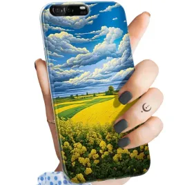 etui-do-huawei-p9-wzory-chmury-niebo-blekit-obudowa-pokrowiec-case