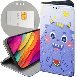etui-z-klapka-do-samsung-galaxy-a12-wzory-potwory-potwor-monster-futeral