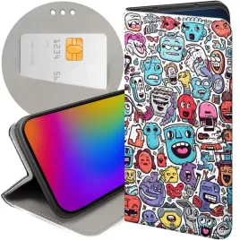 etui-do-oppo-a53s-a53-2020-wzory-doodle-zwierzeta-potwory-rysunki-futeral
