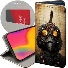 etui-z-klapka-do-motorola-moto-g71-5g-wzory-steampunk-maszyny-laboratoria