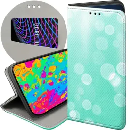 etui-z-klapka-do-samsung-galaxy-a22-4g-wzory-mietowe-mieta-mint-futeral