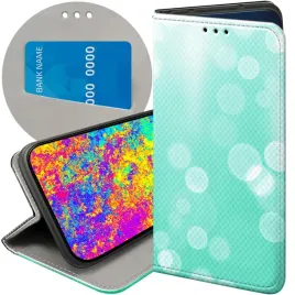 etui-z-klapka-do-iphone-12-mini-wzory-mietowe-mieta-mint-futeral-pokrowiec