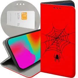 etui-z-klapka-do-samsung-galaxy-m11-wzory-pajak-spider-pajeczyna-futeral