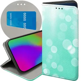 etui-z-klapka-do-xiaomi-redmi-note-7-wzory-mietowe-mieta-mint-futeral-case