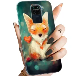 etui-do-xiaomi-redmi-note-9-wzory-liski-lisy-fox-obudowa-pokrowiec-case