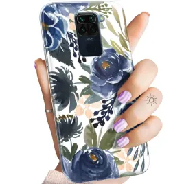 etui-do-xiaomi-redmi-note-9-wzory-kwiaty-kwieciste-flower-obudowa-pokrowiec