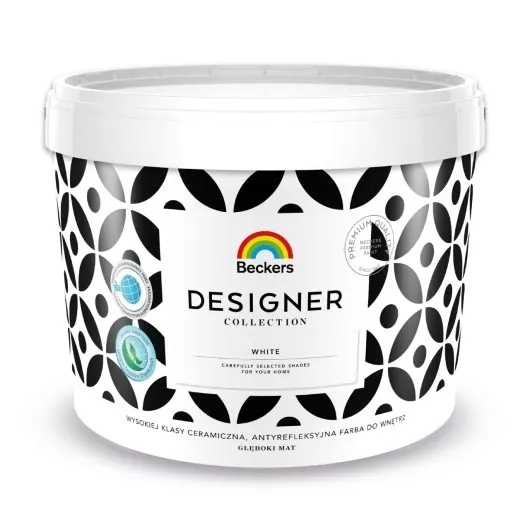 BECKERS DESIGNER COLLECTION WHITE 10L - FARBA CERAMICZNA DO WNĘTRZ