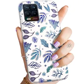 etui-do-realme-8-8-pro-wzory-zima-snieg-sniezynki-winter-obudowa-case