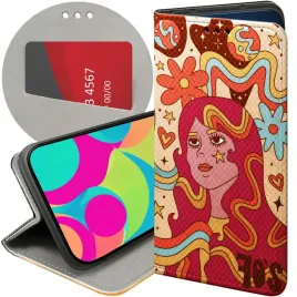 etui-z-klapka-do-realme-8-5g-wzory-hippie-peace-hippisi-futeral-pokrowiec