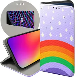 etui-z-klapka-do-xiaomi-redmi-note-9-wzory-tecza-rainbow-futeral-pokrowiec