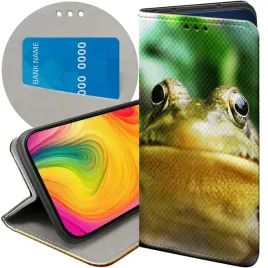 etui-z-klapka-do-realme-8-8-pro-wzory-zabka-zaba-frog-futeral-pokrowiec