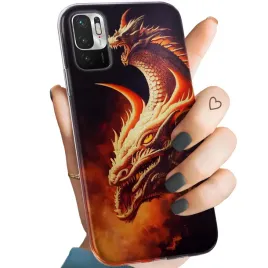 etui-do-xiaomi-redmi-note-10-5g-wzory-smoki-dragon-taniec-smokow-obudowa