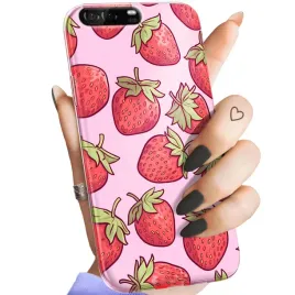etui-do-huawei-p9-wzory-truskawki-poziomki-owoce-obudowa-pokrowiec-case