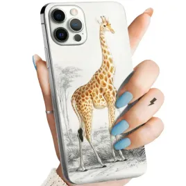 etui-do-iphone-12-12-pro-wzory-zyrafa-smieszne-sawanna-obudowa-pokrowiec