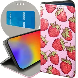 etui-z-klapka-do-iphone-14-plus-wzory-truskawki-poziomki-owoce-futeral-case