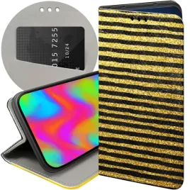 etui-z-klapka-do-iphone-14-wzory-zloto-gold-rich-futeral-pokrowiec-case