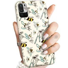 etui-do-xiaomi-redmi-note-10-5g-wzory-owady-motyle-pszczolki-obudowa-case