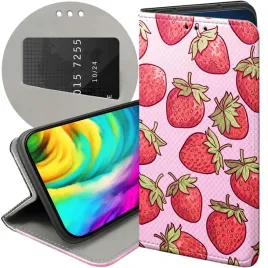 etui-z-klapka-do-samsung-galaxy-s9-wzory-truskawki-poziomki-owoce-futeral