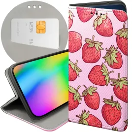 etui-do-motorola-moto-g10-g10-power-g30-wzory-truskawki-poziomki-owoce