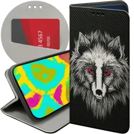 etui-z-klapka-do-xiaomi-redmi-note-8t-wzory-wilk-wilkolak-wolf-wilczyca