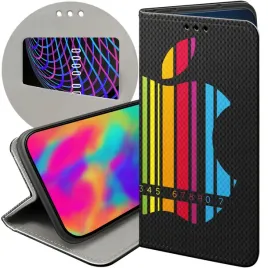 etui-z-klapka-do-iphone-12-mini-wzory-z-jablkiem-jabluszko-futeral-case