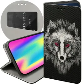 etui-z-klapka-do-xiaomi-redmi-note-8-pro-wzory-wilk-wilkolak-wolf-wilczyca