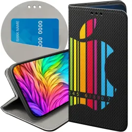 etui-z-klapka-do-xiaomi-redmi-note-7-wzory-z-jablkiem-jabluszko-futeral