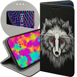 etui-z-klapka-do-motorola-moto-g42-wzory-wilk-wilkolak-wolf-wilczyca-case