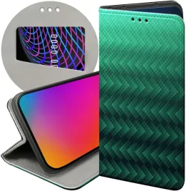 etui-z-klapka-do-xiaomi-redmi-note-8-pro-wzory-zielone-grassy-green-futeral