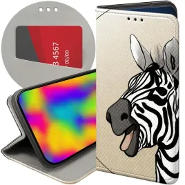etui-z-klapka-do-realme-8-5g-wzory-zebra-zeberka-paski-futeral-pokrowiec