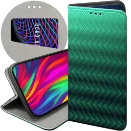 etui-z-klapka-do-xiaomi-poco-m3-pro-m3-pro-5g-wzory-zielone-grassy-green