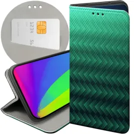 etui-z-klapka-do-realme-9-pro-9-5g-wzory-zielone-grassy-green-futeral