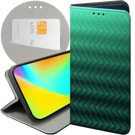 etui-z-klapka-do-xiaomi-redmi-note-8t-wzory-zielone-grassy-green-futeral