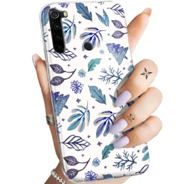 etui-do-xiaomi-redmi-note-8-wzory-zima-snieg-sniezynki-winter-obudowa-case