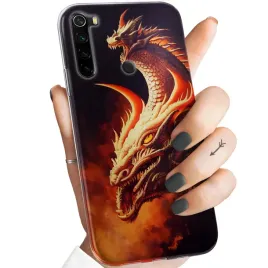 etui-do-xiaomi-redmi-note-8-wzory-smoki-dragon-taniec-smokow-obudowa-case