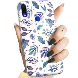 etui-do-xiaomi-redmi-note-7-7-pro-wzory-zima-snieg-sniezynki-winter-case