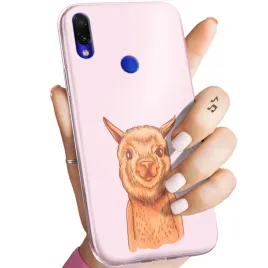 etui-do-xiaomi-redmi-note-7-7-pro-wzory-lama-alpaka-andy-obudowa-case